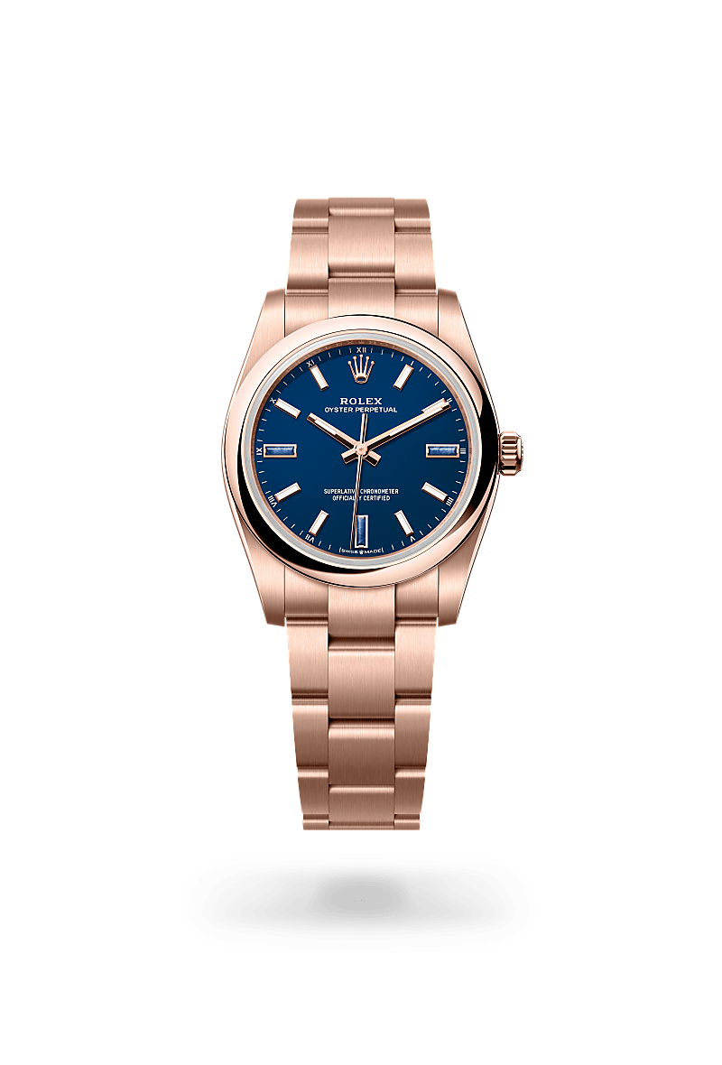 Rolex Oyster Perpetual in Oro Everose 18 ct, M124205-0002 - Pisa 1940