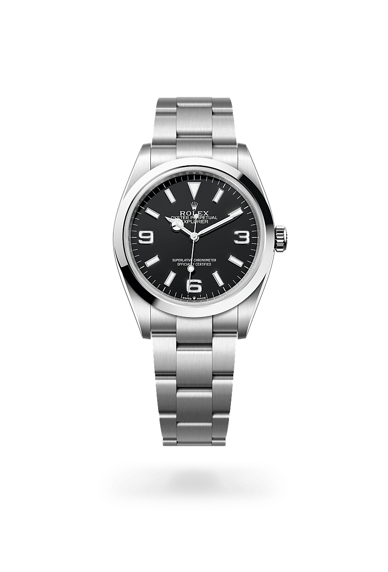 Rolex Explorer in Oystersteel, M124270-0001 - Pisa 1940