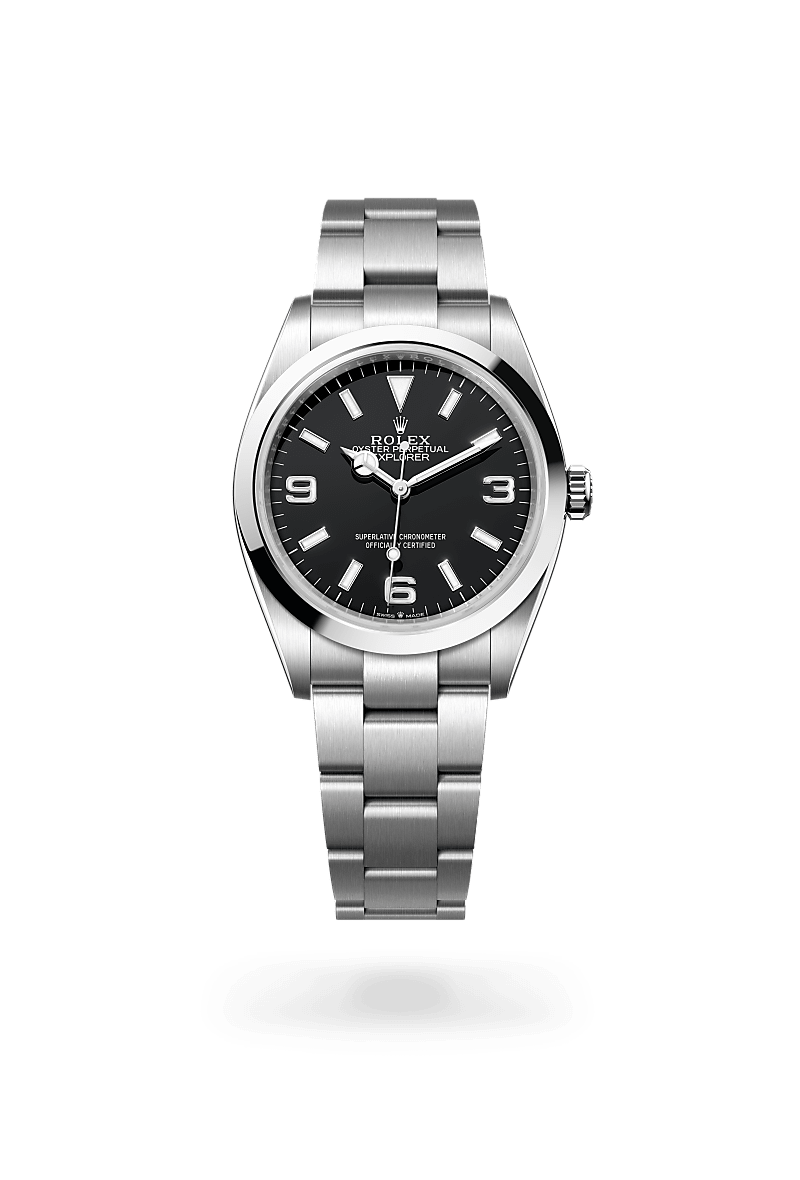 Rolex Explorer in Oystersteel, M124270-0001 - Pisa 1940