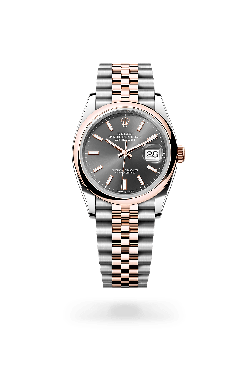 Rolex Datejust in Everose Rolesor - combination of Oystersteel and Everose gold, M126201-0013 - Pisa 1940