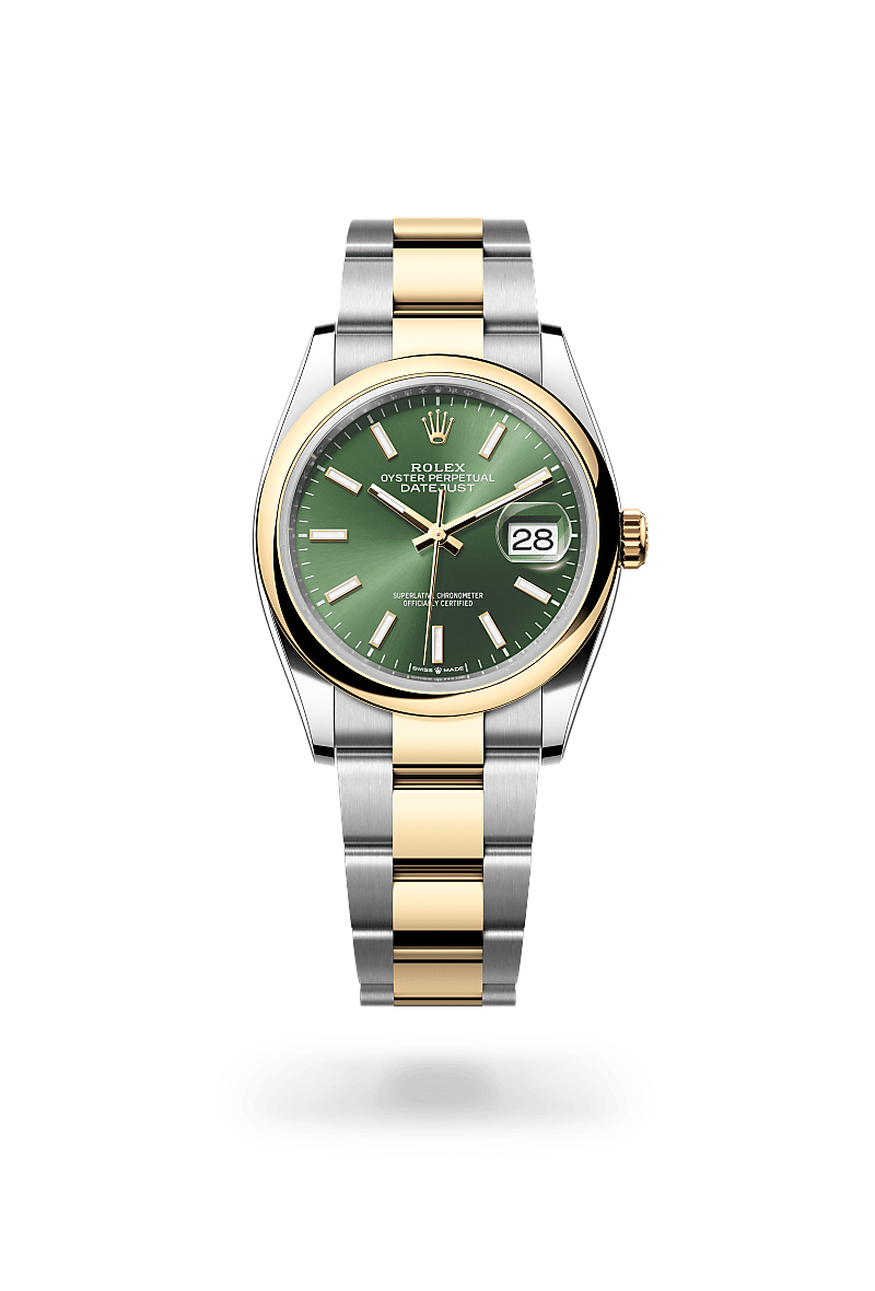 Rolex Datejust in Rolesor giallo (combinazione di acciaio Oystersteel e oro giallo), M126203-0058 - Pisa 1940