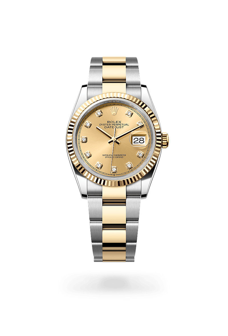 Rolex Datejust in Yellow Rolesor - combination of Oystersteel and yellow gold, M126233-0018 - Pisa 1940