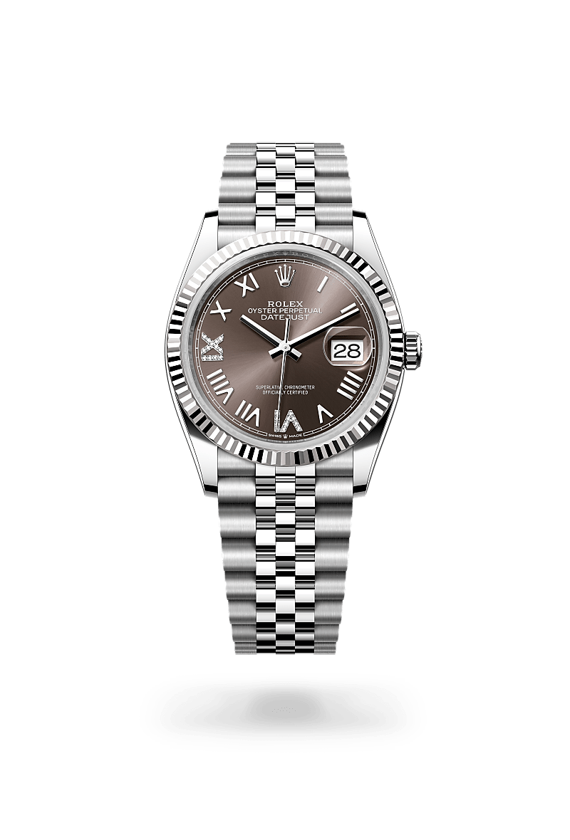 Rolex Datejust in Rolesor bianco (combinazione di acciaio Oystersteel e oro bianco), M126234-0071 - Pisa 1940