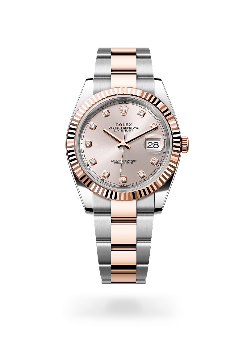 Rolex Datejust in Rolesor Everose (combinazione di acciaio Oystersteel e oro Everose), M126331-0007 - Pisa 1940
