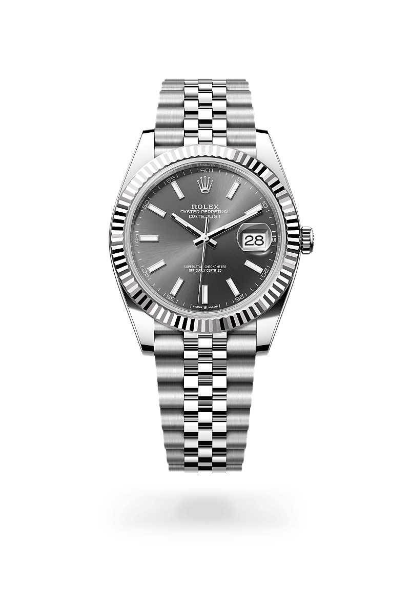 Rolex Datejust in White Rolesor - combination of Oystersteel and white gold, M126334-0014 - Pisa 1940
