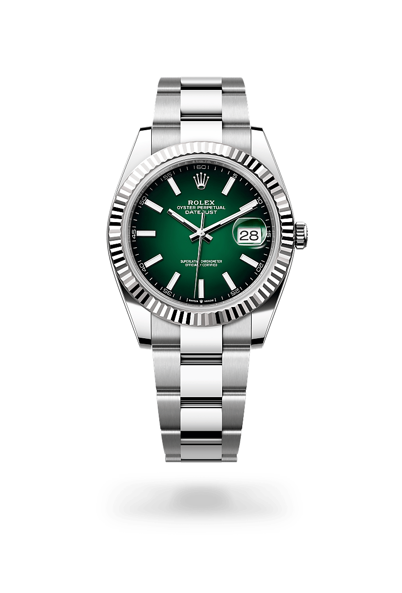 Rolex Datejust in Rolesor bianco (combinazione di acciaio Oystersteel e oro bianco), M126334-0033 - Pisa 1940