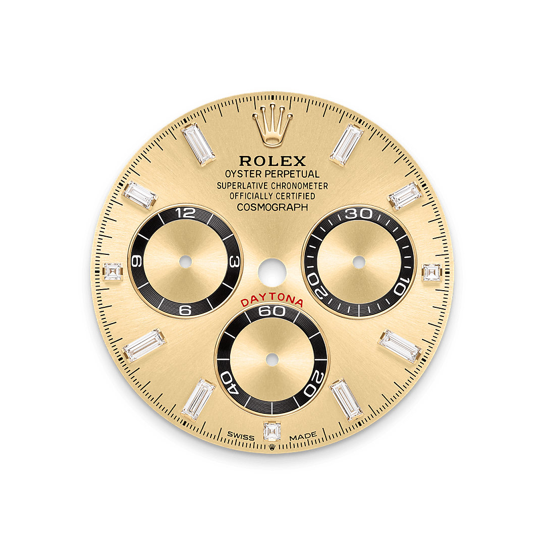 Rolex Cosmograph Daytona in 18 ct yellow gold with lugs set with diamonds, M126538TBR-0004 - Pisa 1940