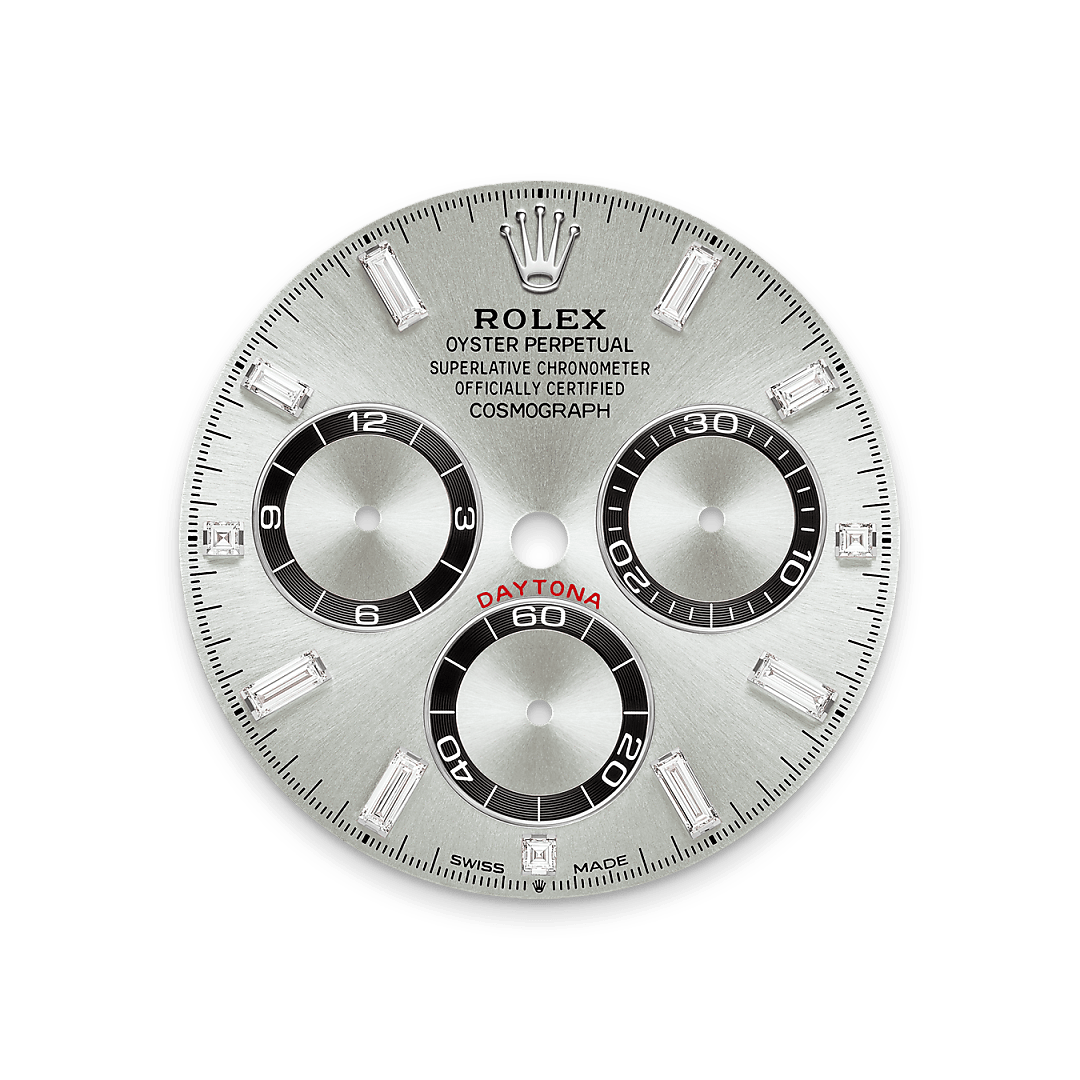 Rolex Cosmograph Daytona in 18 ct white gold with lugs set with diamonds, M126539TBR-0002 - Pisa 1940