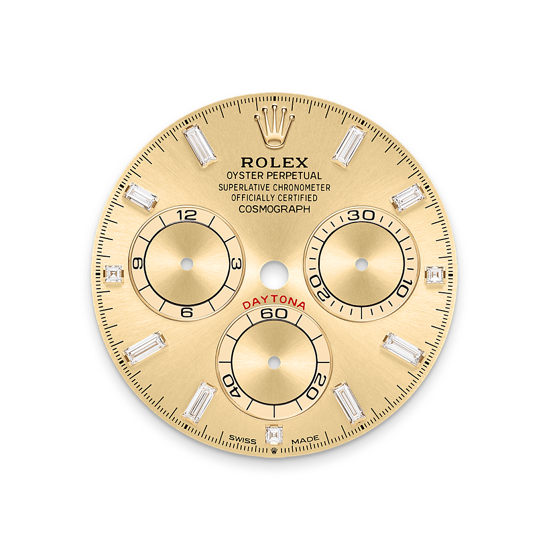 Rolex Cosmograph Daytona in 18 ct yellow gold with lugs set with diamonds, M126598TBR-0001 - Pisa 1940