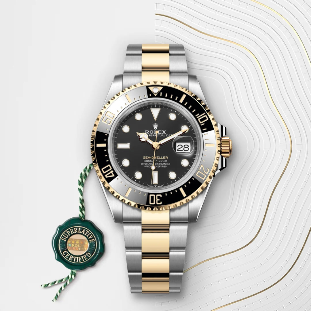 Rolex Sea-Dweller in Rolesor giallo (combinazione di acciaio