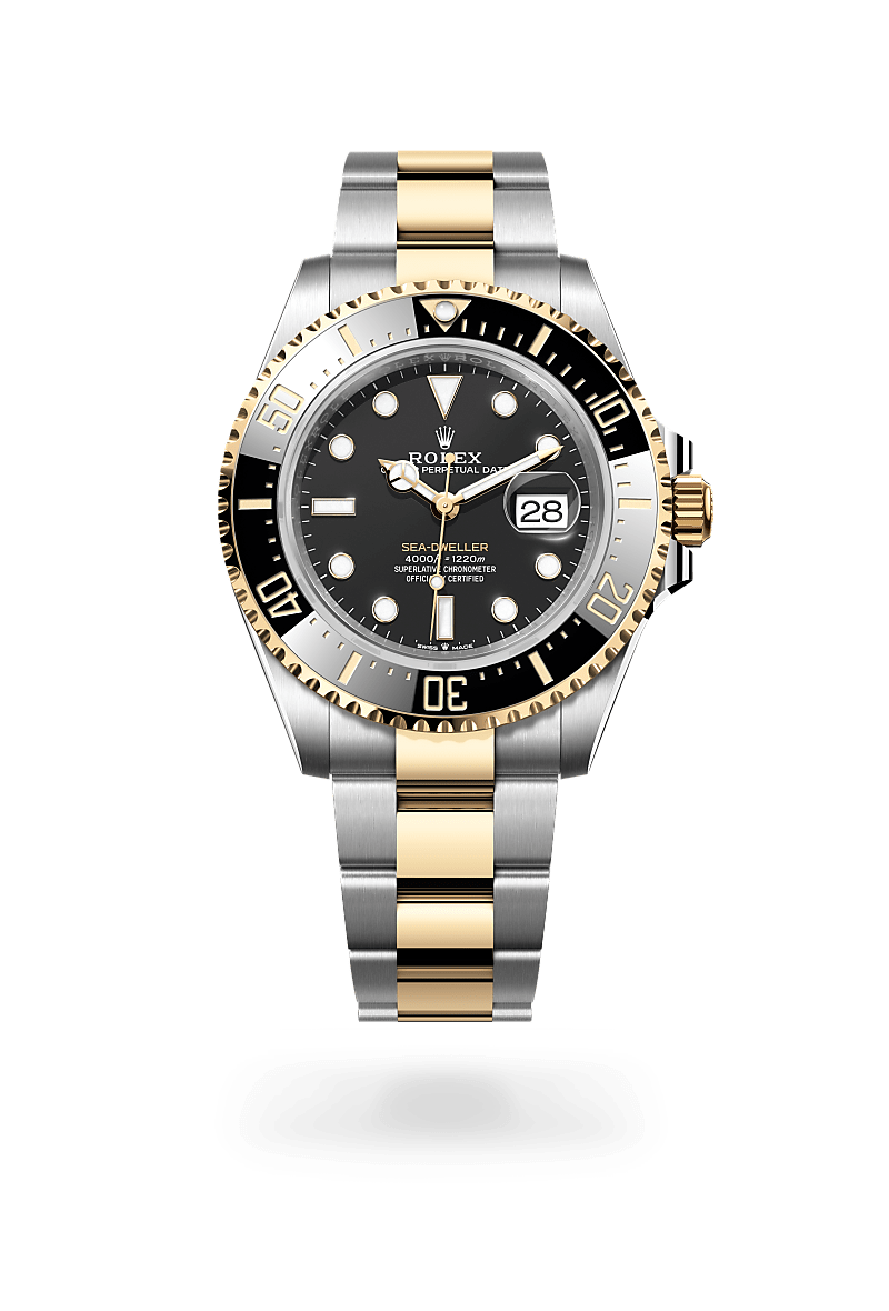 Rolex Sea-Dweller in Rolesor giallo (combinazione di acciaio Oystersteel e oro giallo), M126603-0001 - Pisa 1940