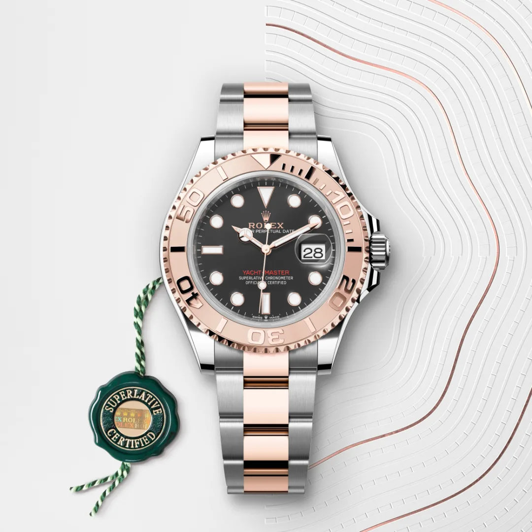 Rolex Yacht-Master 40 Everose Rolesor combination of Oystersteel