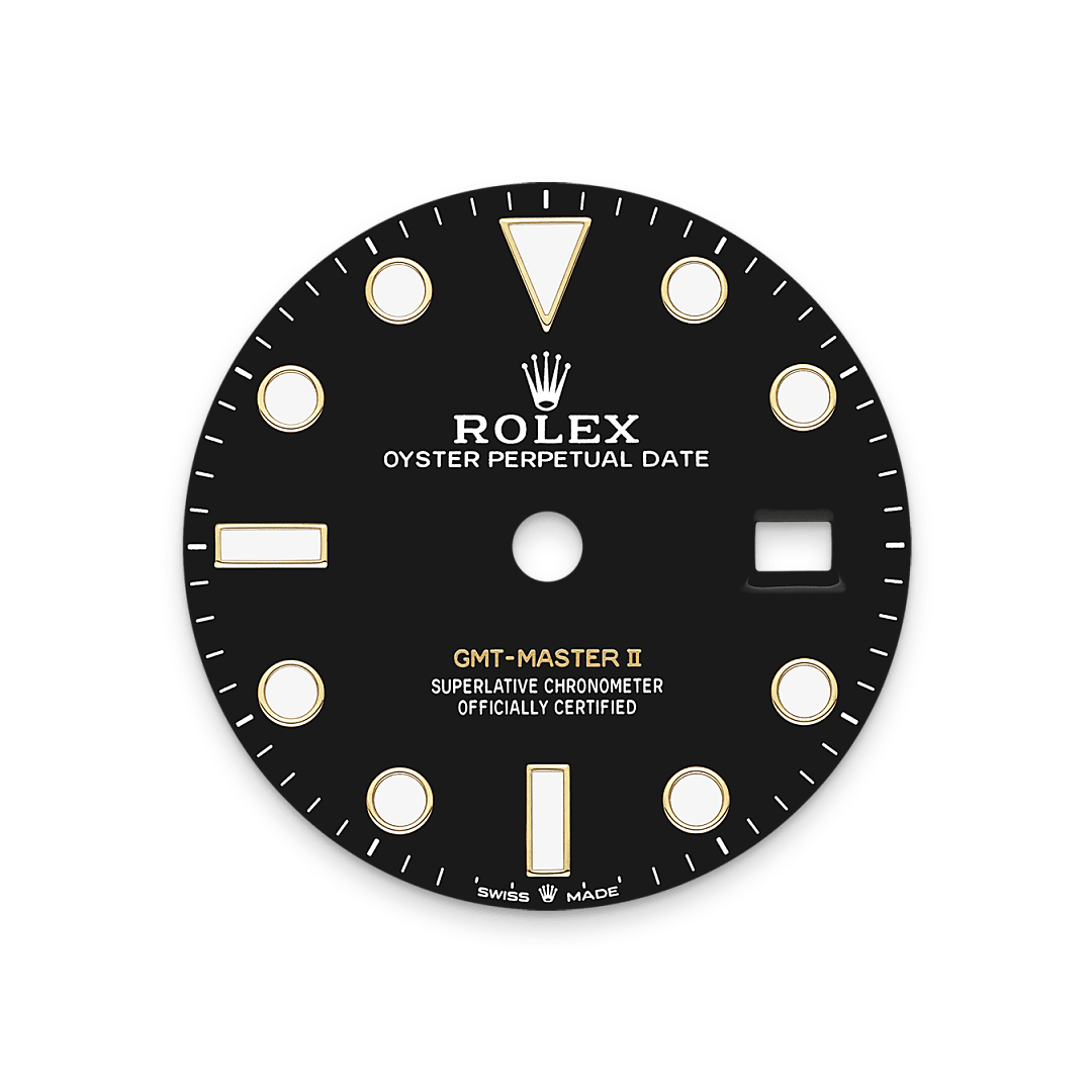 Rolex GMT-Master II in Rolesor giallo (combinazione di acciaio Oystersteel e oro giallo), M126713GRNR-0001 - Pisa 1940