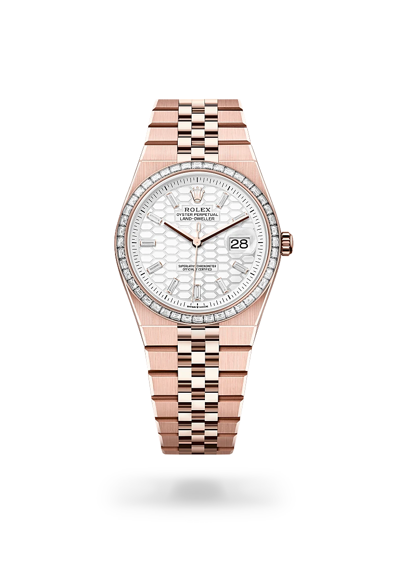 Rolex Land-Dweller in Oro Everose 18 ct, M127285TBR-0002 - Pisa 1940