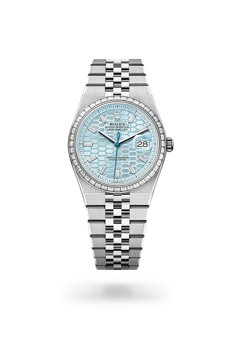 Rolex Land-Dweller in Platinum, M127286TBR-0001 - Pisa 1940