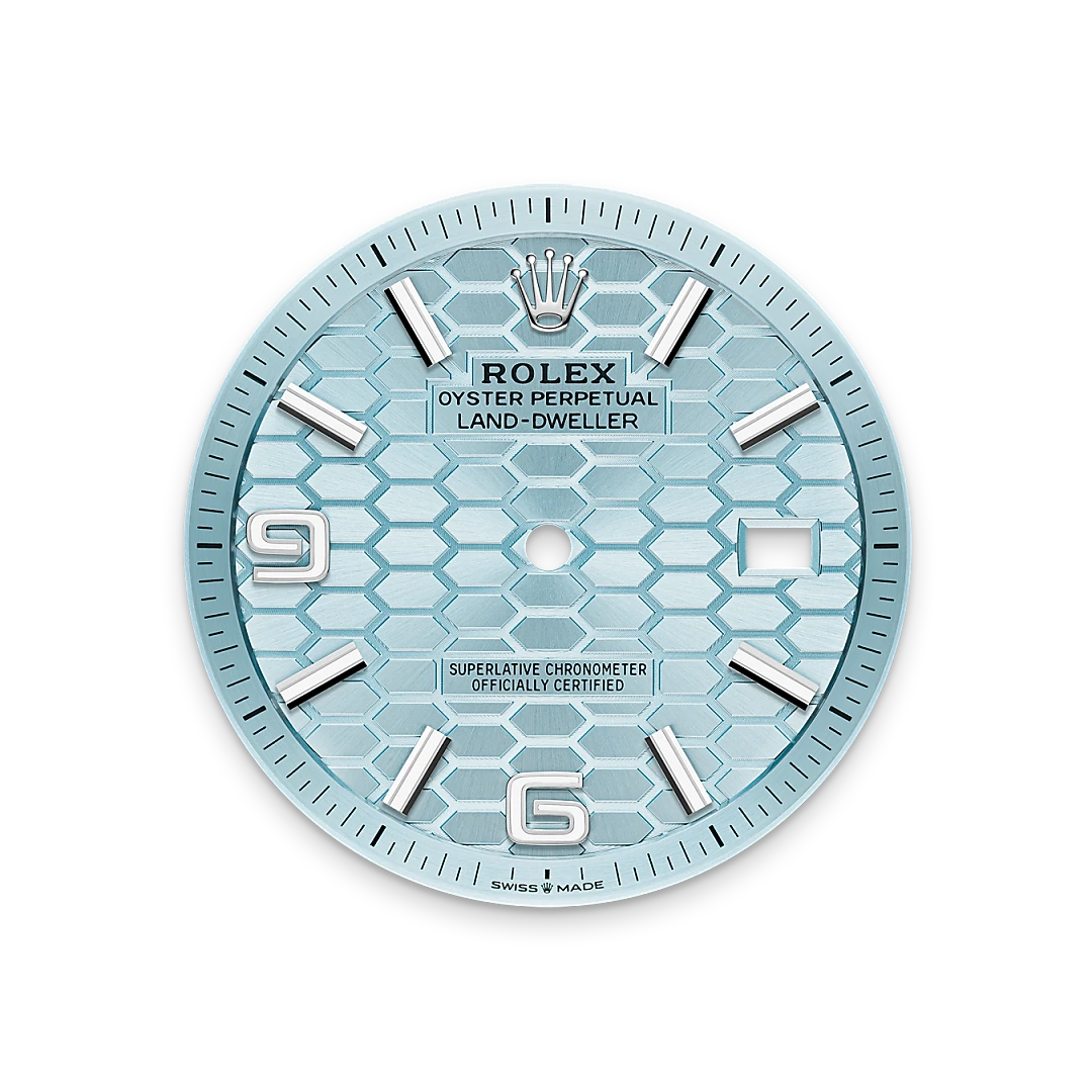 Rolex Land-Dweller in Platinum, M127336-0001 - Pisa 1940