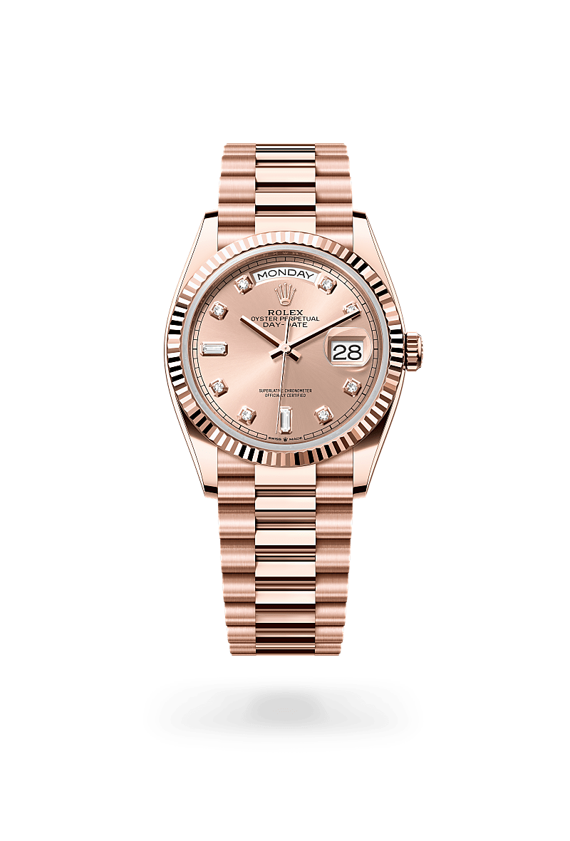 Rolex Day-Date in Oro Everose 18 ct, M128235-0009 - Pisa 1940