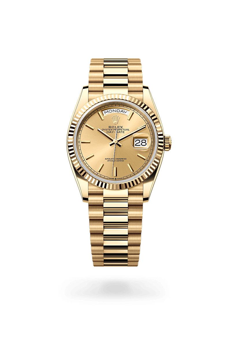 Rolex Day-Date in 18 ct yellow gold, M128238-0045 - Pisa 1940