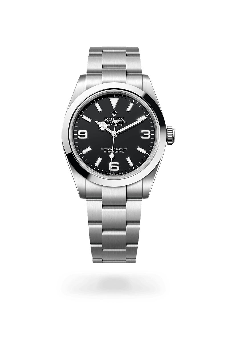 Rolex Explorer in Oystersteel, M224270-0001 - Pisa 1940