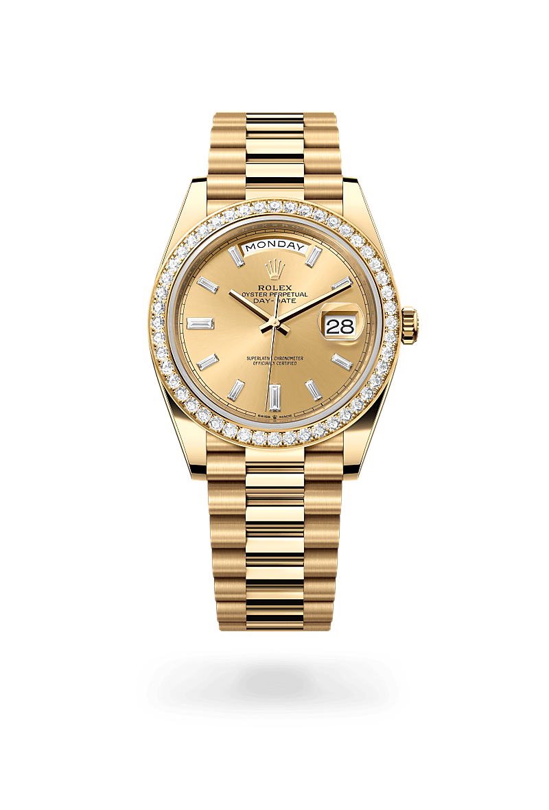 Rolex Day-Date in 18 ct yellow gold, M228348RBR-0002 - Pisa 1940