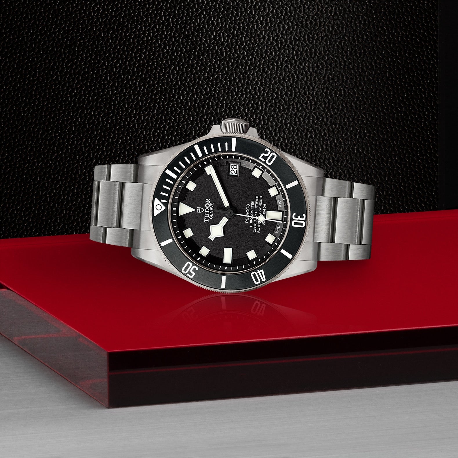 Watch in steel and titanium  Pelagos, 42 mm Tudor
