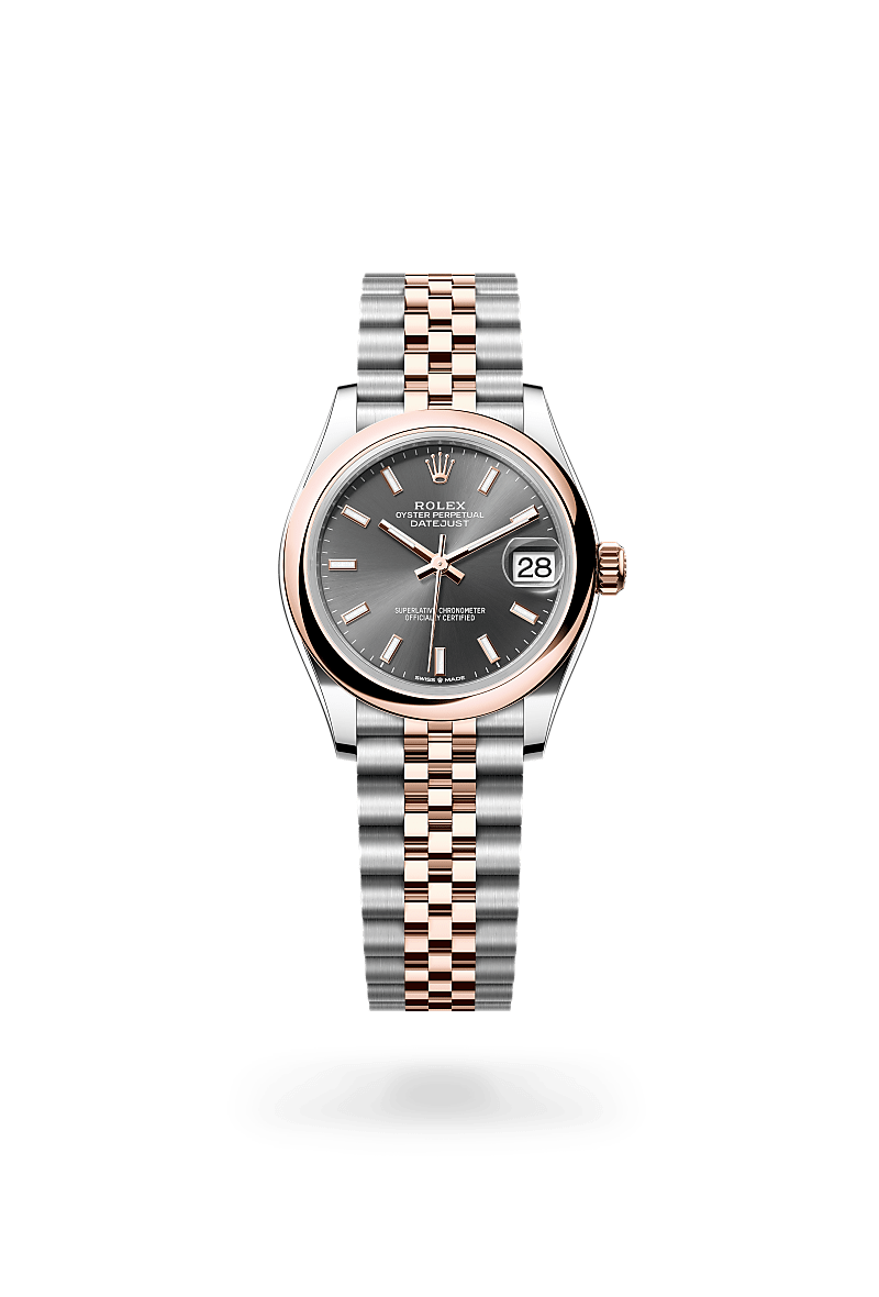 Rolex Datejust in Everose Rolesor - combination of Oystersteel and Everose gold, M278241-0018 - Pisa 1940