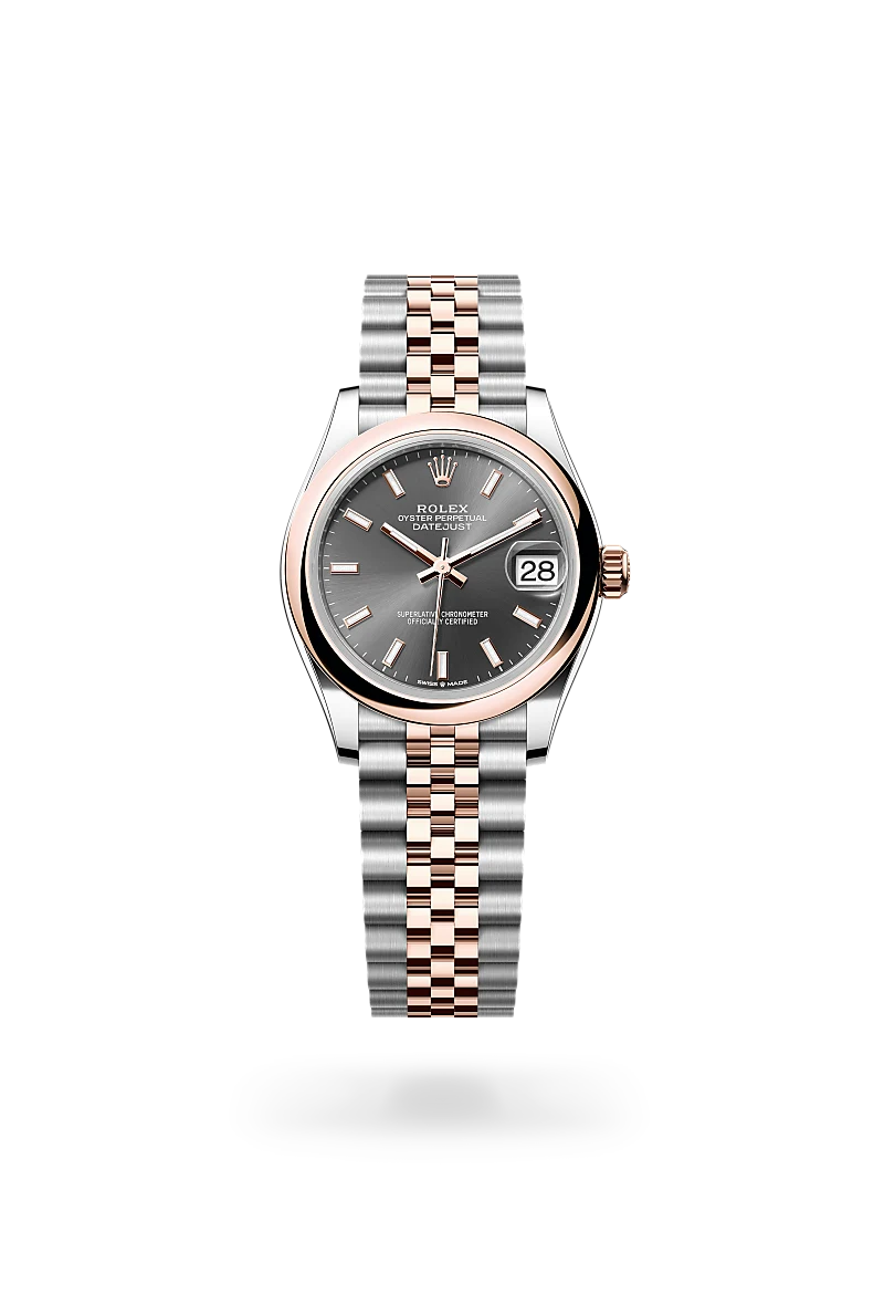 Rolex Datejust in Rolesor Everose (combinazione di acciaio Oystersteel e oro Everose), M278241-0018 - Pisa 1940