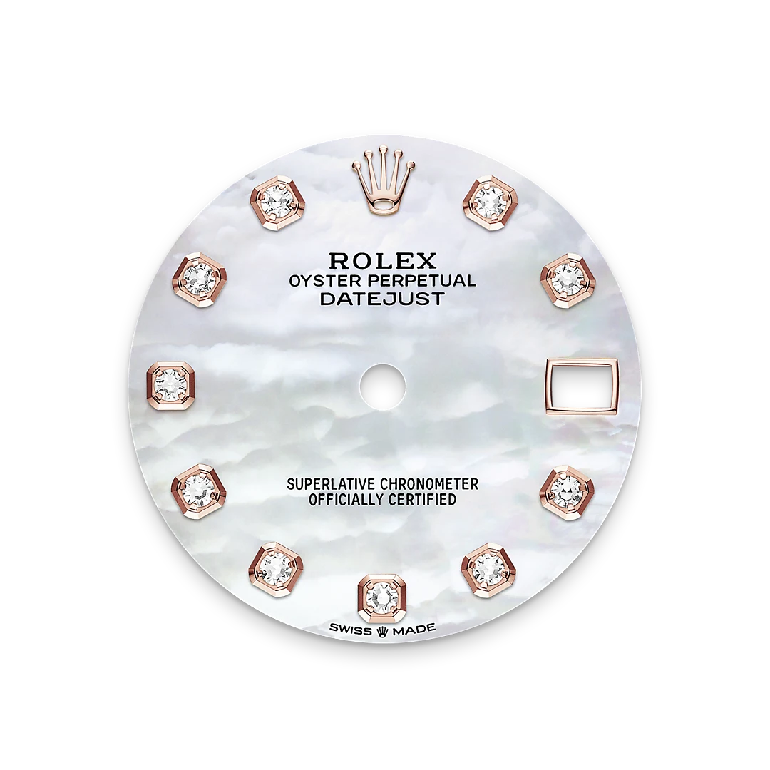 Rolex Datejust in Oro Everose 18 ct, M278285RBR-0005 - Pisa 1940