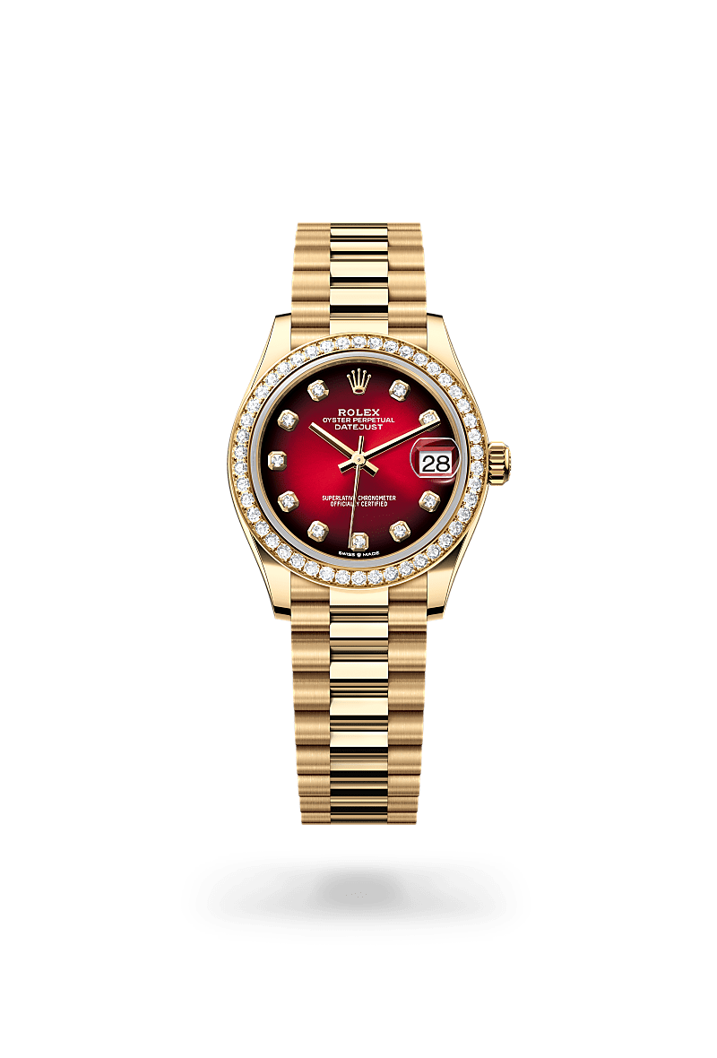 Rolex Datejust in 18 ct yellow gold, M278288RBR-0041 - Pisa 1940