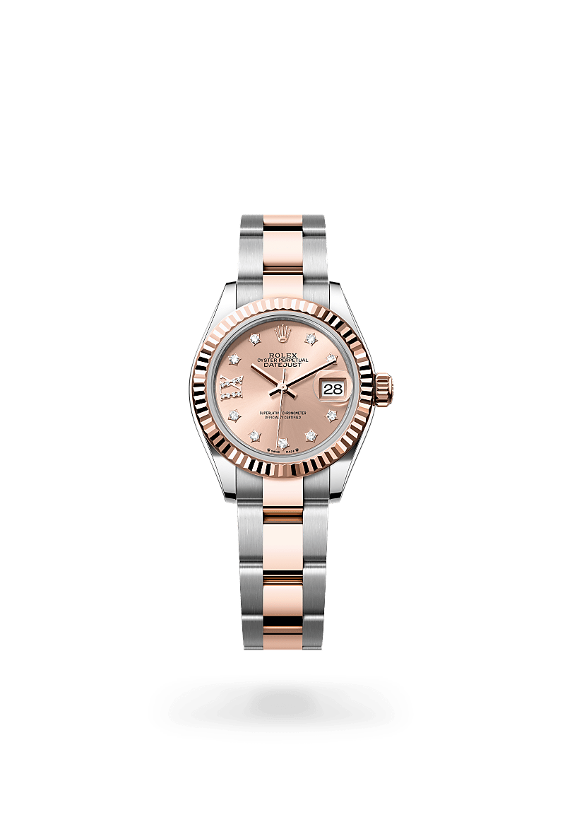 Rolex Lady-Datejust in Rolesor Everose (combinazione di acciaio Oystersteel e oro Everose), M279171-0028 - Pisa 1940