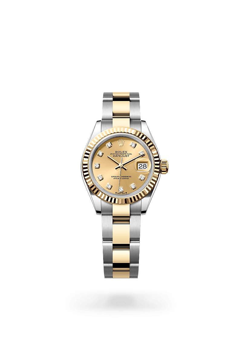 Rolex Lady-Datejust in Rolesor giallo (combinazione di acciaio Oystersteel e oro giallo), M279173-0012 - Pisa 1940