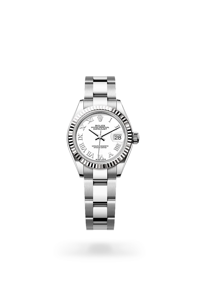 Rolex Lady-Datejust in Rolesor bianco (combinazione di acciaio Oystersteel e oro bianco), M279174-0020 - Pisa 1940