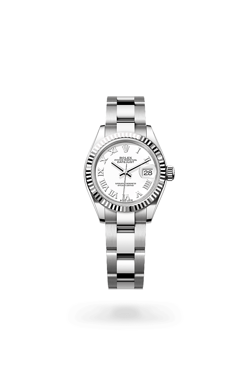 Rolex Lady-Datejust in Rolesor bianco (combinazione di acciaio Oystersteel e oro bianco), M279174-0020 - Pisa 1940