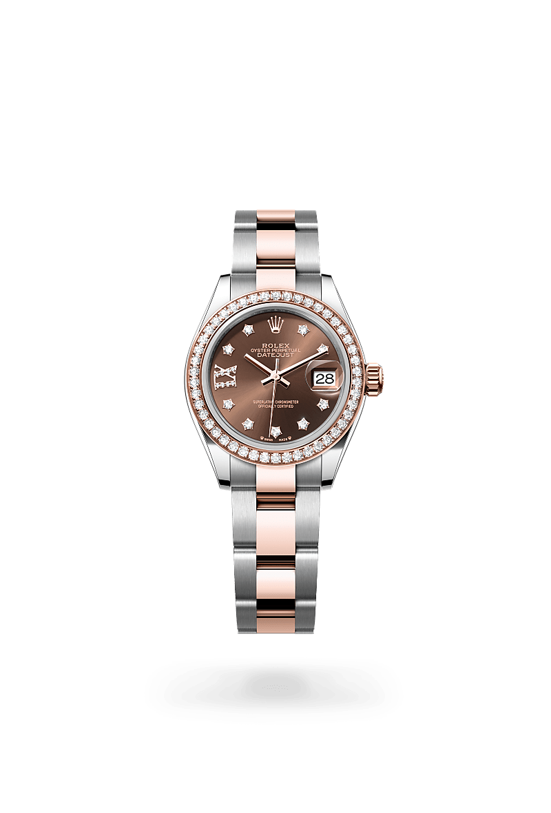 Rolex Lady-Datejust in Everose Rolesor - combination of Oystersteel and Everose gold, M279381RBR-0004 - Pisa 1940