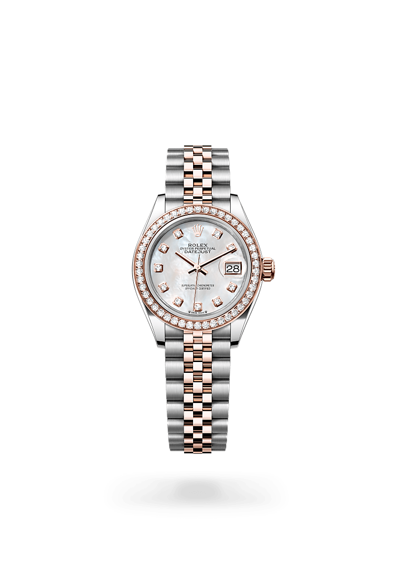 Rolex Lady-Datejust in Everose Rolesor - combination of Oystersteel and Everose gold, M279381RBR-0013 - Pisa 1940