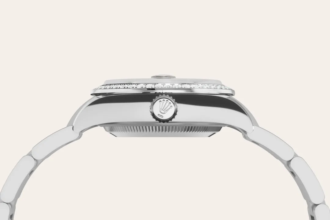 Rolex Lady-Datejust in Rolesor bianco (combinazione di acciaio Oystersteel e oro bianco), M279384RBR-0004 - Pisa 1940