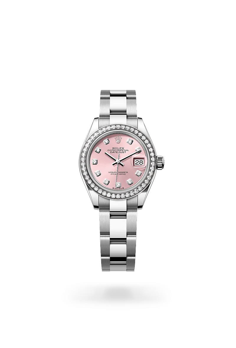 Rolex Lady-Datejust in Rolesor bianco (combinazione di acciaio Oystersteel e oro bianco), M279384RBR-0004 - Pisa 1940