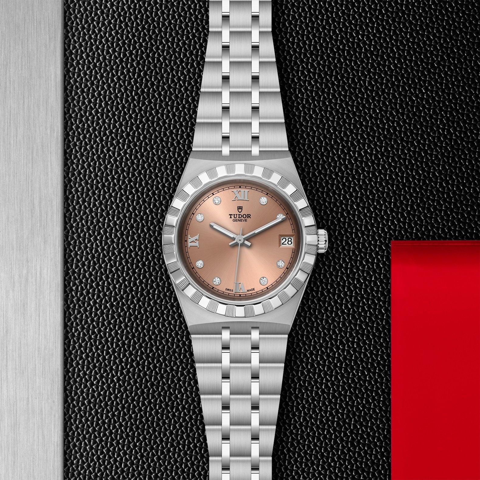 Orologio in acciaio Royal, 34 mm Tudor