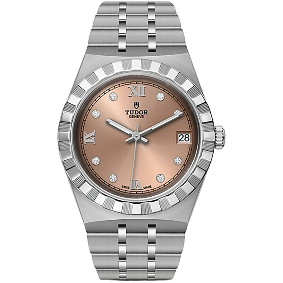 Orologio in acciaio Royal, 34 mm Tudor