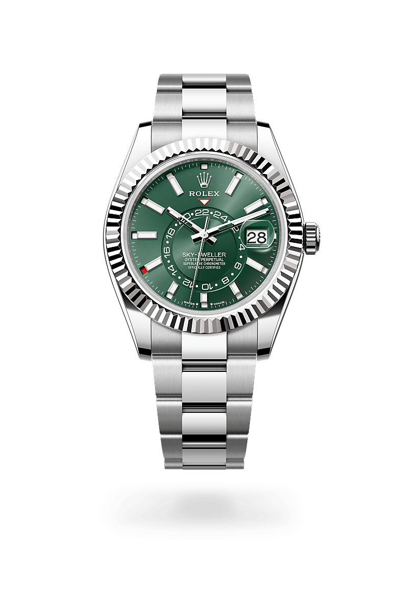 Rolex Sky-Dweller in Rolesor bianco (combinazione di acciaio Oystersteel e oro bianco), M336934-0001 - Pisa 1940