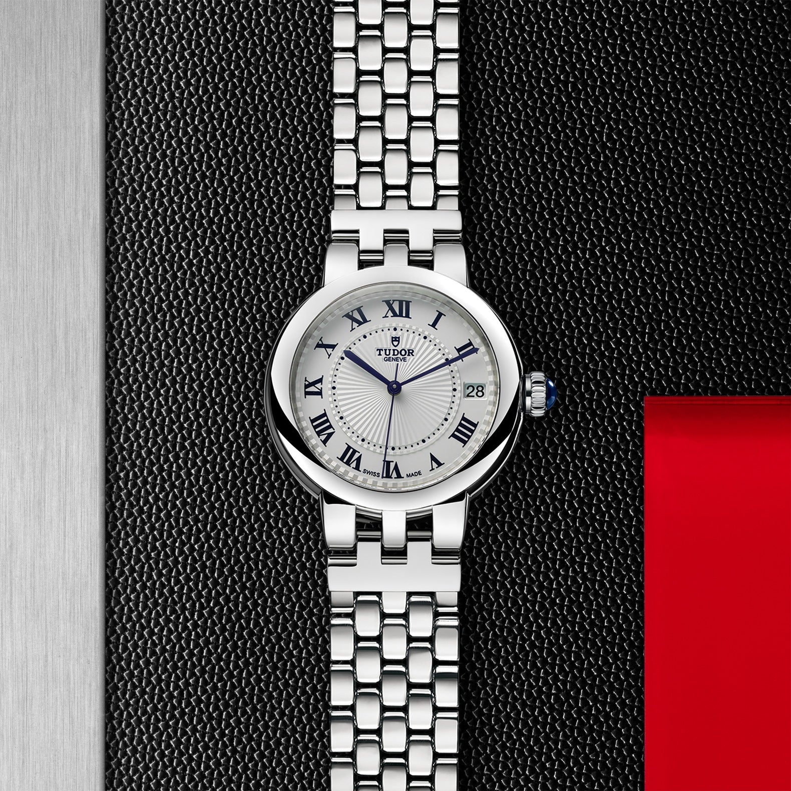 Watch in steel Clair de Rose, 34 mm Tudor