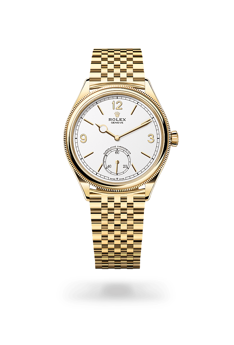 Rolex 1908 in 18 ct yellow gold, M52508-0008 - Pisa 1940