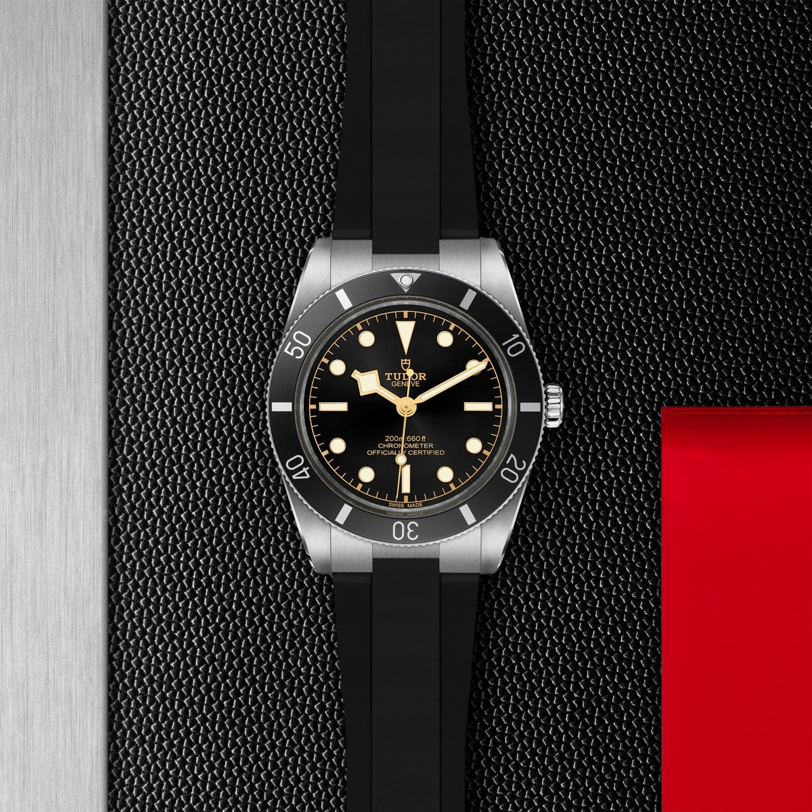 Watch in steel Black Bay 54, 37 mm Tudor
