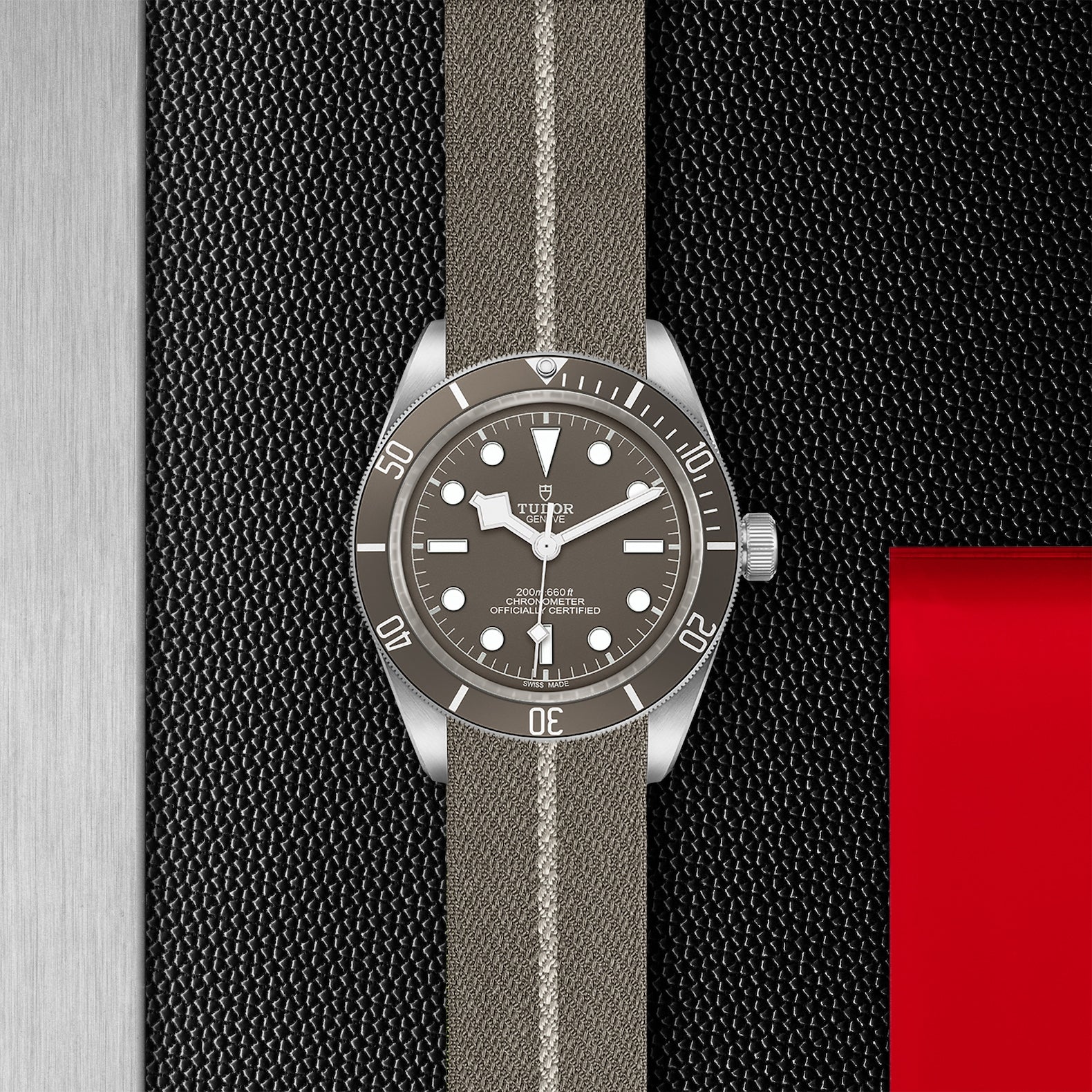Watch in silver Black Bay 58, 39 mm Tudor