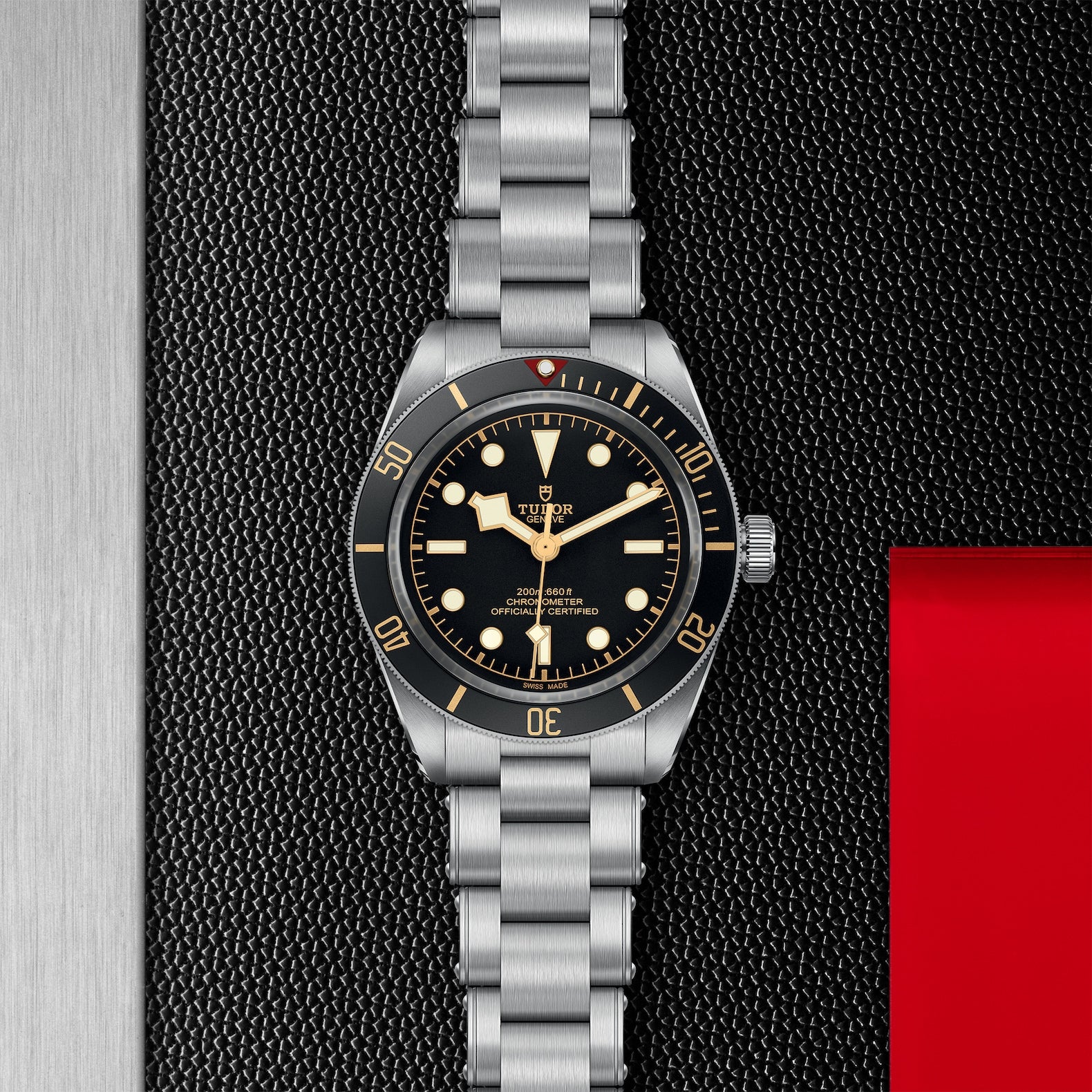 Watch in steel Black Bay, 39 mm Tudor