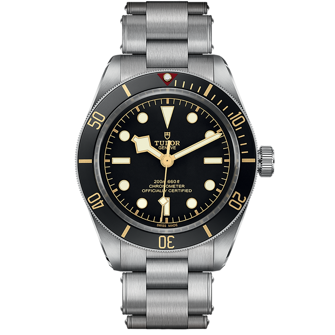 Watch in steel Black Bay, 39 mm Tudor