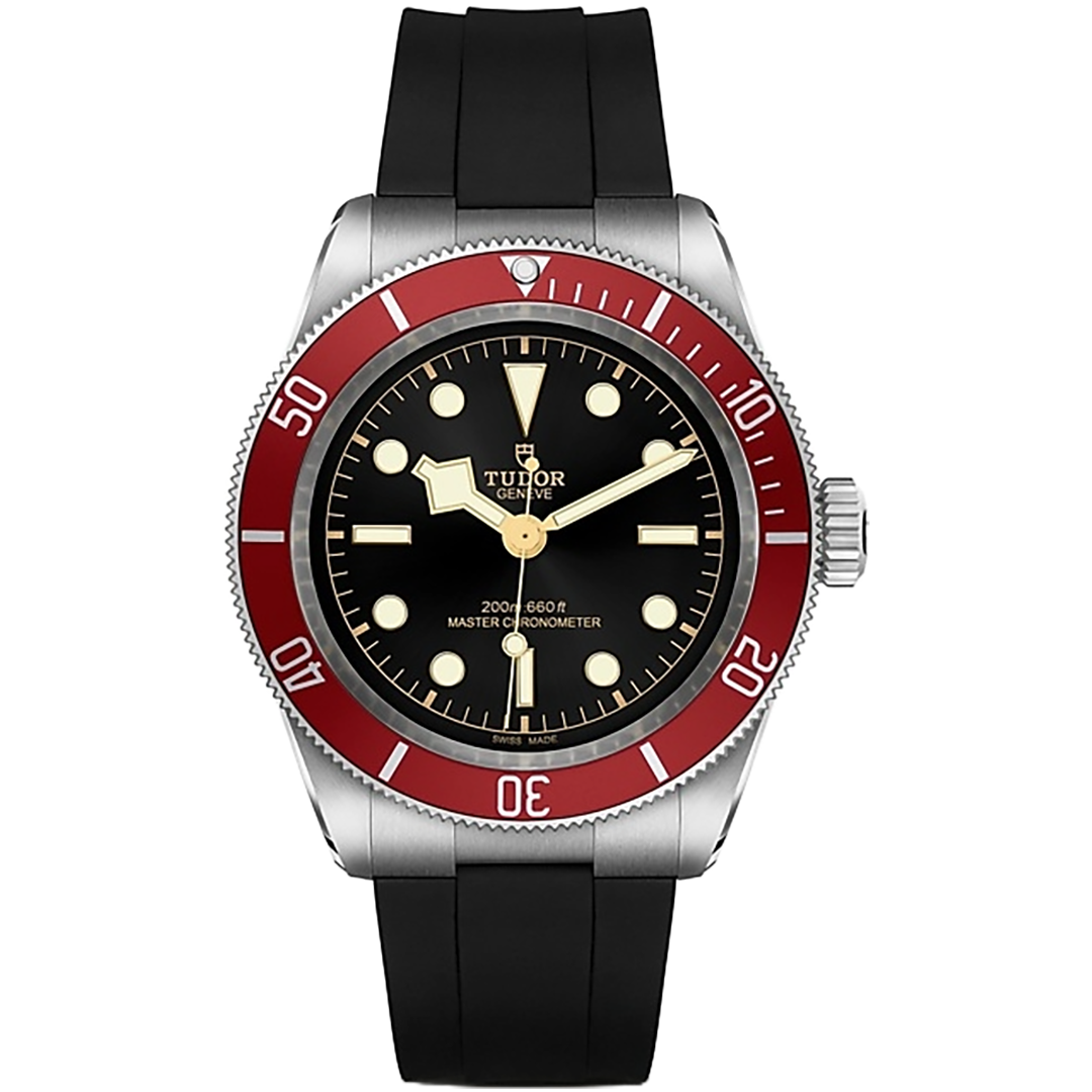 Orologio in acciaio Black Bay, 41 mm Tudor