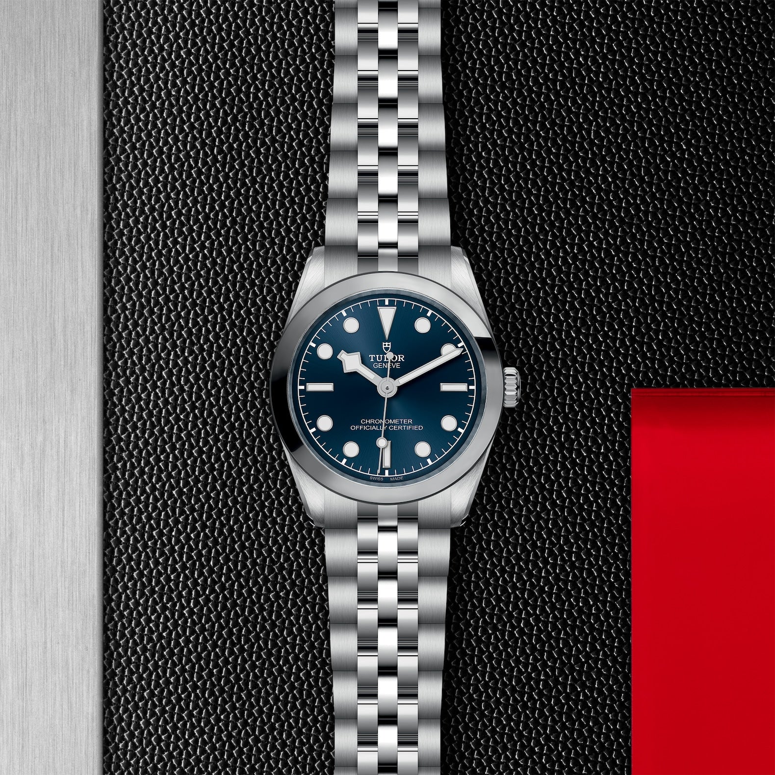 Watch in steel Black Bay, 31 mm Tudor