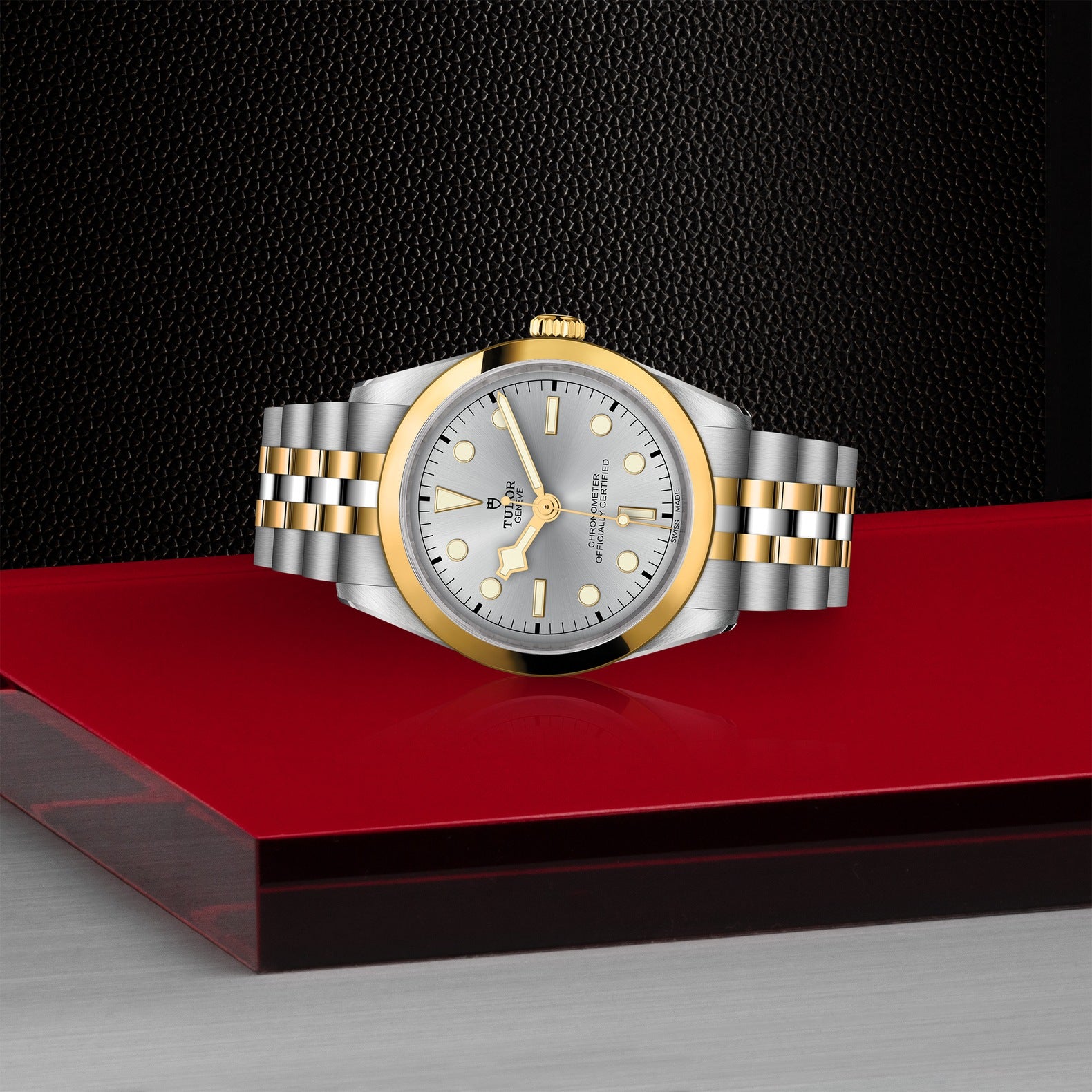 Watch in steel and yellow gold Black Bay S&G, 36 mm Tudor