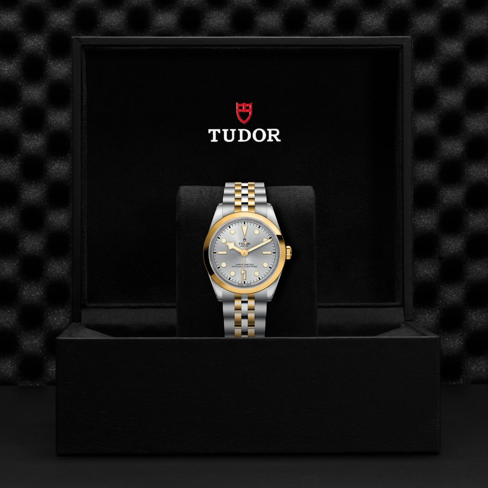 Watch in steel and yellow gold Black Bay S&G, 36 mm Tudor